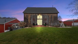 FOR SALE | RIDGE VIEW BARN | 10 ACRES | CEREMONY BARN | RECEPTION BARN | 3500+ SQ FT FARM HOUSE