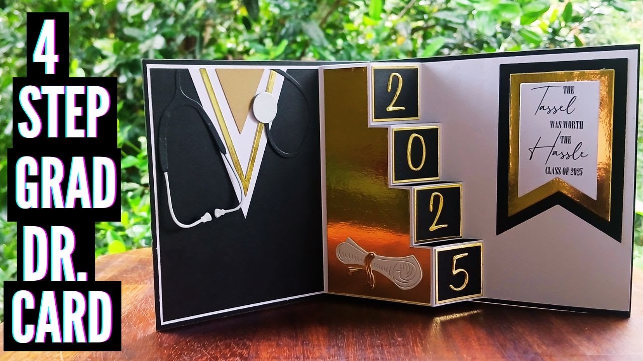 homemade grad card Congrats Grad, Graduation Themed DIY Making Kit, graduation craft Crop-A-Latte homemade grad cards DIY Graduation