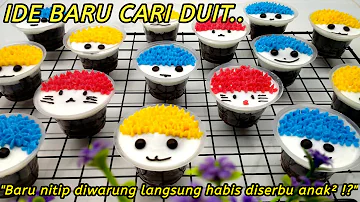 Baru nitip diwarung langsung habis diserbu anak² 😳 || BROWNIES KUKUS MINI CUP UNTUK JUALAN
