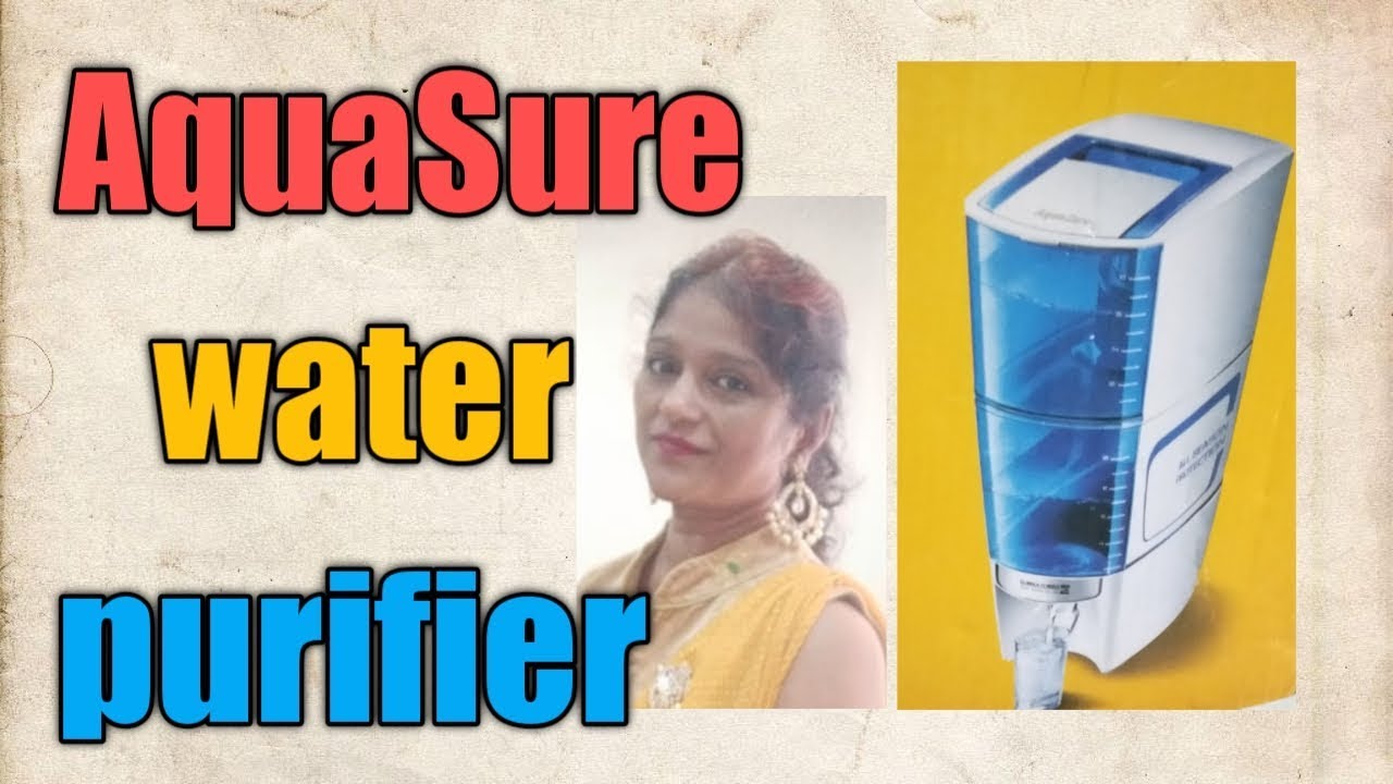 Eureka Forbes Aquasure 20L Water Filter |Amrit |Demo. - YouTube