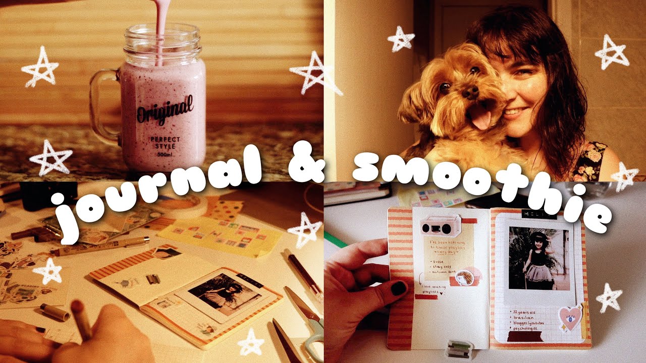 vlog: passeios, journal e fazendo smoothie em casa