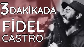 3 Dakikada Fidel Castro | Avukatlıktan Gerillalığa Che ile Devrim Yolu...