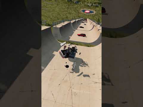 50 TONS vs. Cars in BeamNG! 😱  #beamng #beamngdrive #car #crashdrive