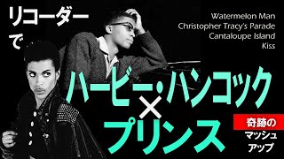 【4曲メドレー】【Herbie Hancock × Prince】【リコーダーでプリンス㉓】(recorder cover)　奇跡のマッシュアップ★