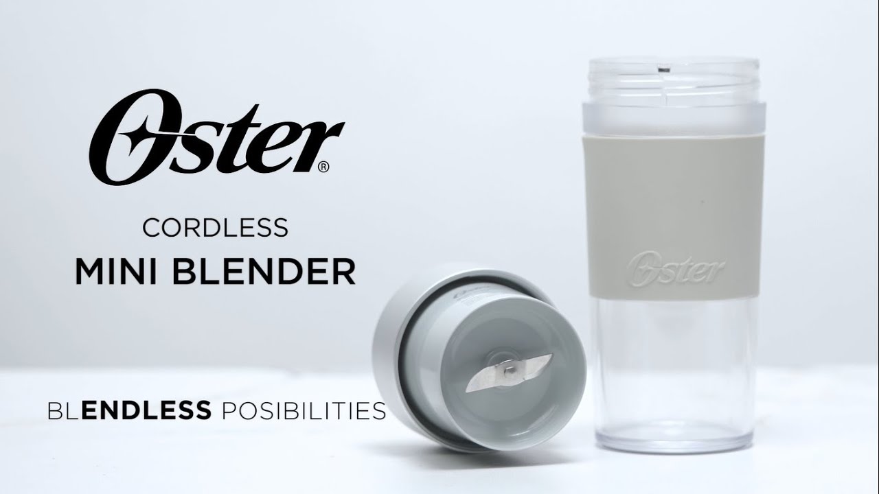 Oster Cordless Mini Blender - With Bl-ENDLESS Posibilities 