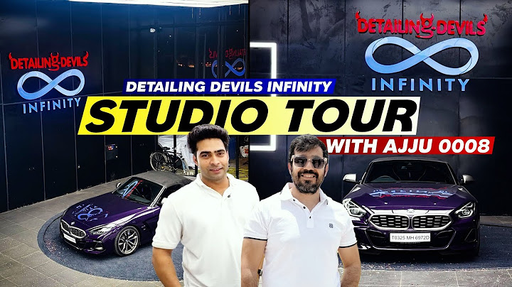 Detailing Devils Infinity Studio Tour 😍 with @Ajju0008YT