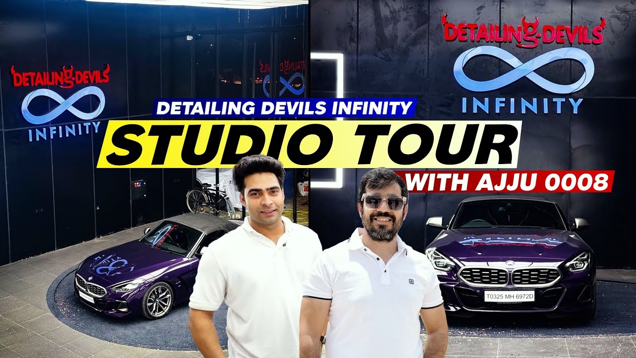 Detailing Devils Infinity Studio Tour 😍 with @Ajju0008YT