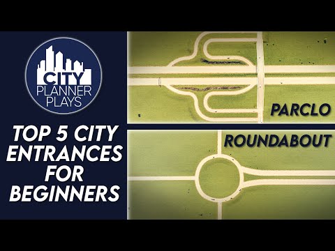 How to Build a Basic Entrance to a City in Cities Skylines [Top 5 for Beginners - No Mods]