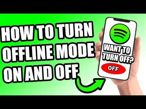 How To Turn Off/On Offline Mode On Spotify
