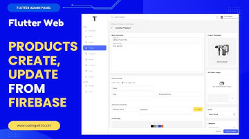 Flutter Firebase CRUD – Create & Update Products | Admin Panel Tutorial