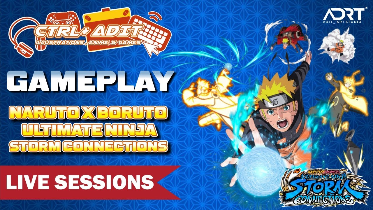 PLAYING GAME NARUTO ULTIMATE NINJA STORM CONNECTIONS PART 02