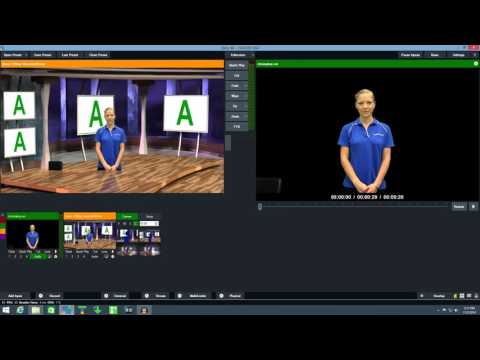 vMix - обучающее видео (Chroma Key and Virtual Sets)