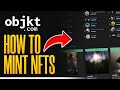 How to Mint NFTs on OBJKT.COM | Easy!