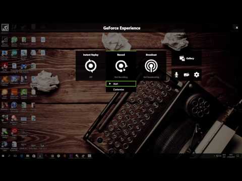 Changing privacy control settings and turning on desktop capture in GeForce Experience