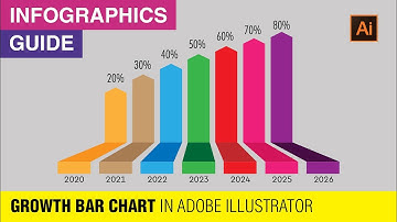 Business Growth Infographic | Arrows Business Growth Bar Chart in Adobe Illustrator.