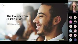 CEDS Master Class: The Cornerstone of CEDS YOU