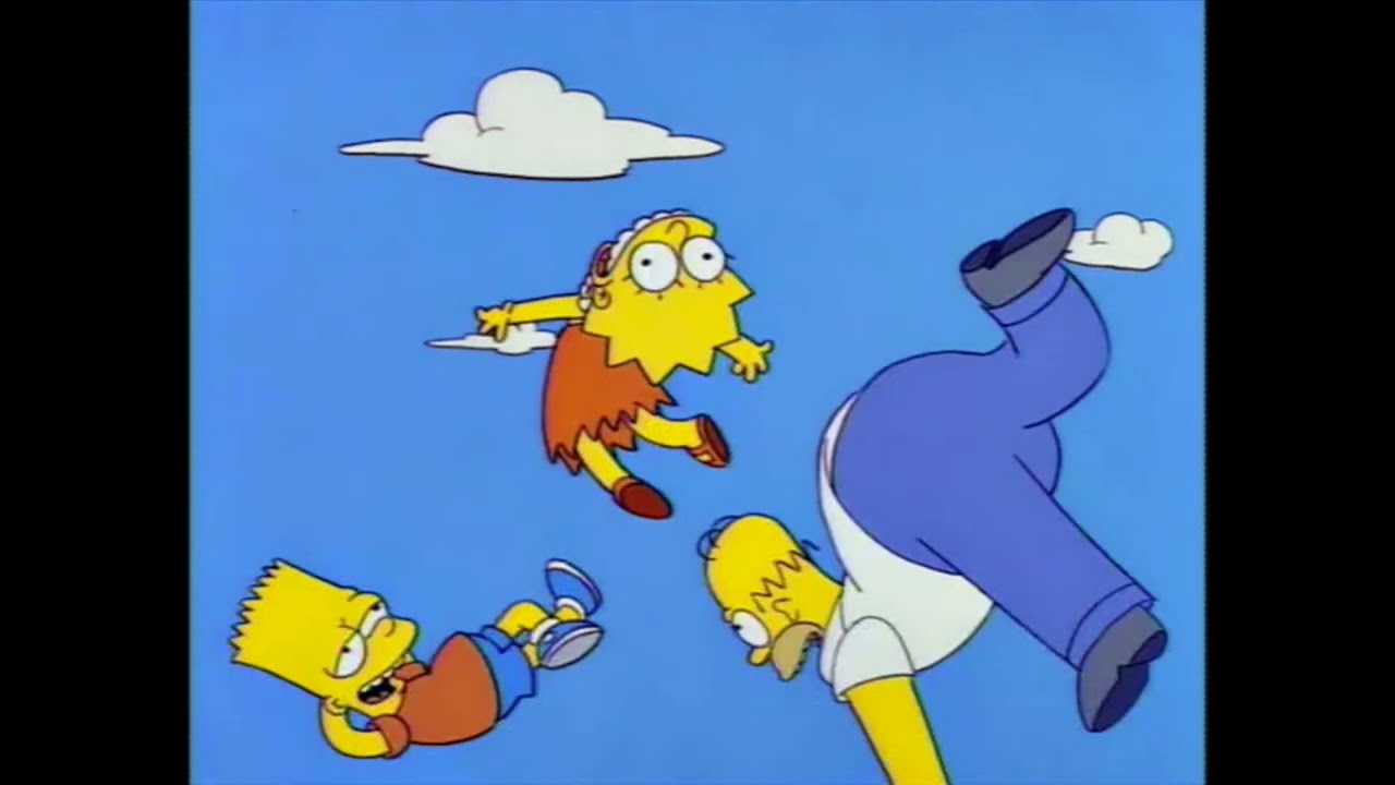 The Trampoline Saga- The Simpsons part one