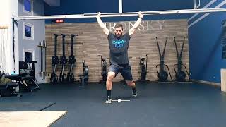 Behind the Neck Drop Jerk