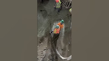 Lean Concrete Preparation For Raft Foundation #short #mixing #casting #hardwork