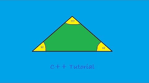 How to calculate the third angle in a triangle | C++ |