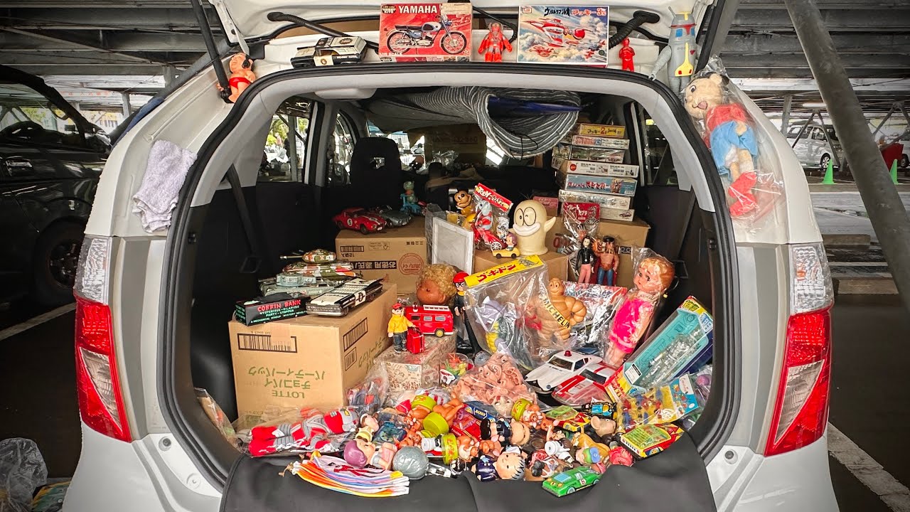 🇯🇵 *GOT EVERYTHING!!!* A Carpark of Preloved Things (Tokyo City Flea Market)