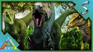 WE FOUND BLUE AND THE OTHER JURASSIC WORLD RAPTORS! - Ark: Jurassic Park [E13]