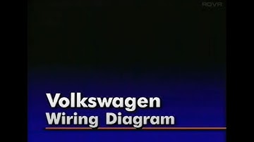 Volkswagen (US) - Tech Talk 235 - How to Read Wiring Diagrams (1990)