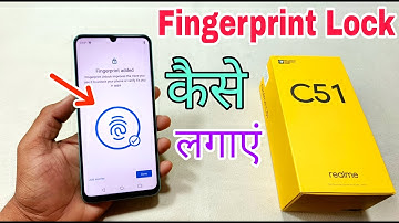 Realme C51 me Fingerprint Lock Kaise Lagaye | How To Set Fingerprint Lock in Realme C51 |