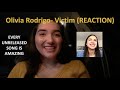 Olivia Rodrigo- Victim (Unreleased Song) REACTION