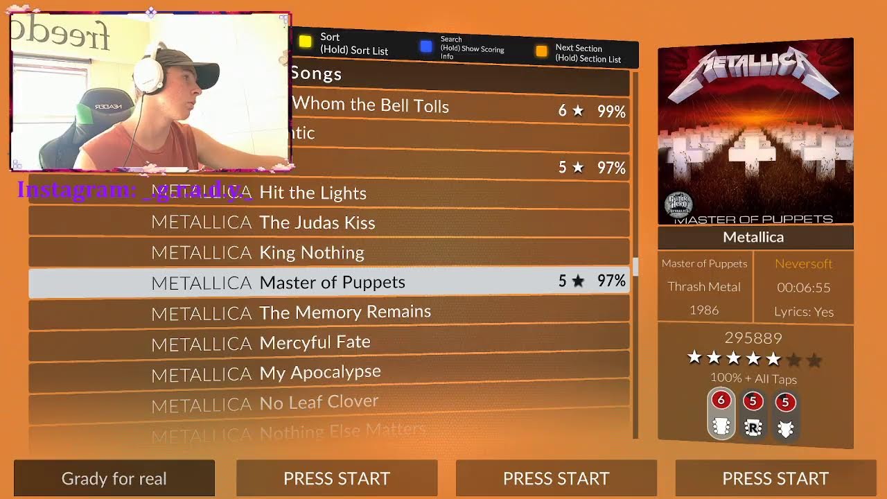 Clone hero (125%speed)