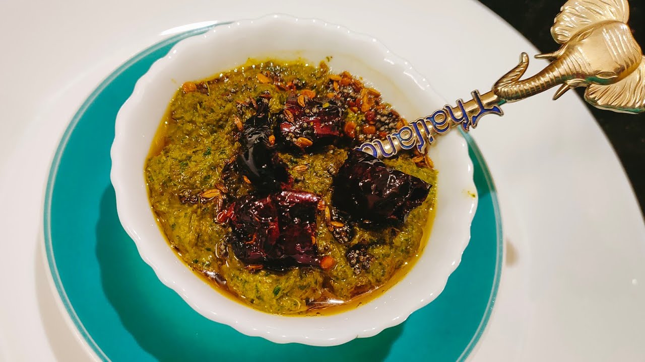 Pudina Kothimeera Pachadi/Mint Coriander Chutney YouTube