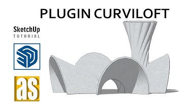 How to use Curviloft Plugin in SketchUp | SketchUp Tutorial