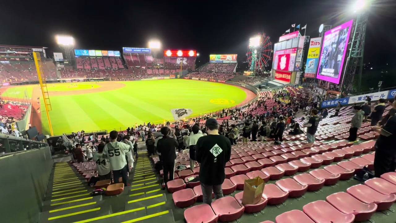 5月6日 オリックスバファローズ二次会1-9 @楽天モバイルパーク宮城