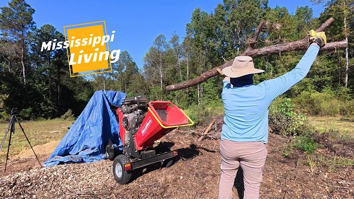 Why Is This MechMaxx 8in Wood Chipper Clogging up?