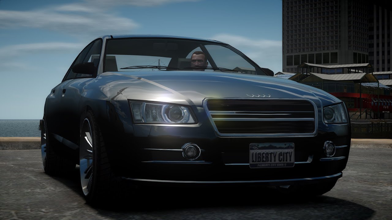 GTA IV Obey Tailgater Crash Testing