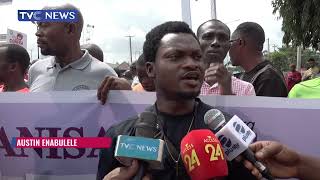 WATCH: Group Protests High Rate of Cult-Related Deaths in Edo State screenshot 3