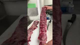 Cómo cortar la fajita O Arrachera(Skirt Steak)