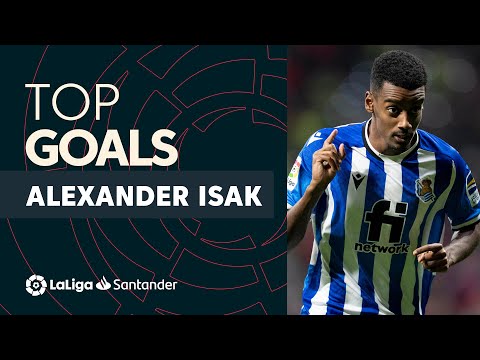 TOP 10 GOLES Alexander Isak LaLiga Santander