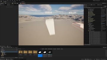 Unreal Engine - Chaos Physics vs Bullet Physics Comparison