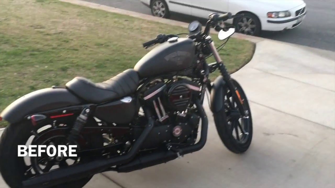 2016 Harley Davidson Sportster Iron 883 Youtube