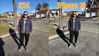 Iphone 15 Vs S24 Camera Comparison | Can Samsung Beat Apple?