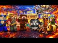 BRAİNROT KARAKTERLERİYLE SAVAŞTIK! 😱 - Minecraft