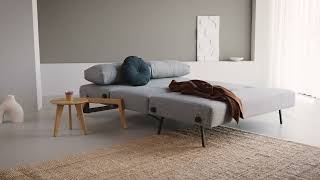 Cubed 160 Wood Zitbank Slaapbank