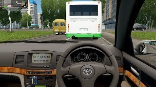 City Car Driving - Toyota Mark II X110 | Normal Driving screenshot 3