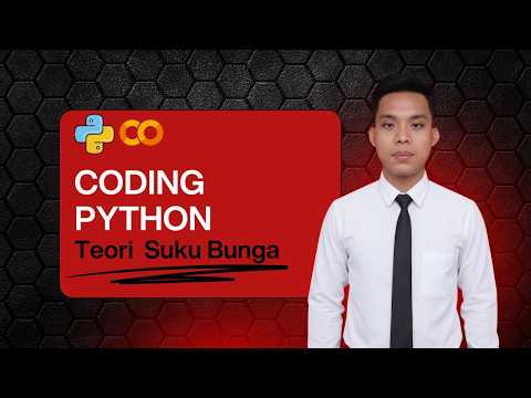 Coding Python Teori Suku Bunga