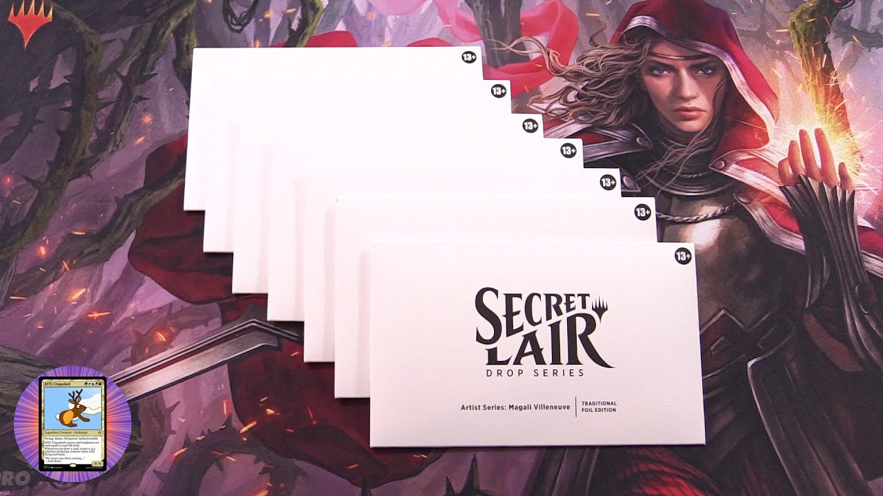 MTG Secret Lair: April 2022 Superdrop Foil Bundle Unboxed