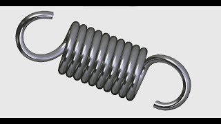how to create extension spring in creo parametric