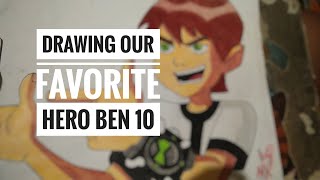 Drawing our favorite Hero BEN 10 (part 2) screenshot 4