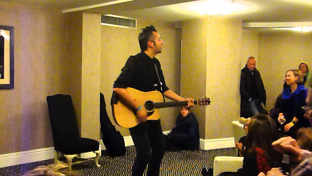 IN THE LOBBY OF THE BERKELEY HOTEL AFTER LIGHT OF DAY 2014 ASBURY PARK 3:30AM