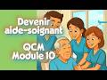 QCM Aide-Soignant Corrigés – Module 10 : Travail en équipe, gestion des risques | Réf. M10-001